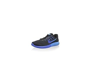 Nike Zapatillas Lunarglide 8 (Negro / Azul)