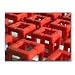 Rokenbok Block Set Red, 72 Blocks