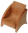 Handmade Doll House Armchair, Natural