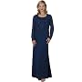 Midnight Blue Formal Evening Dress with Jacket - Mother of Bride & Groom Dress. Mothers Dress Gown. Womens Long Evening Gown by Sean Collection (7279)