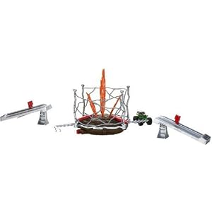 Hot Wheels Monster Jam Crash Cage Action Set by Mattel