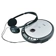 JWin JXC-D335SIL Silver Slim Personal CD Player