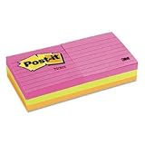 住友スリーエム [ポスト・イット / Post it] ケイセン入りノート ボリュームパック ノート 73mm×73mm 100枚×6個パック 3色セット 630-6AN