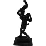 Jump Elbow Muay Thai Fighters Fighters Statue w/ Free B&F Heart Sticker Bundle