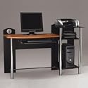 AMW97196 - Computer Workstation Desk, Cherry, 59-5/8w x 24-1/2d x 39-3/8h - Sold as 1 Each