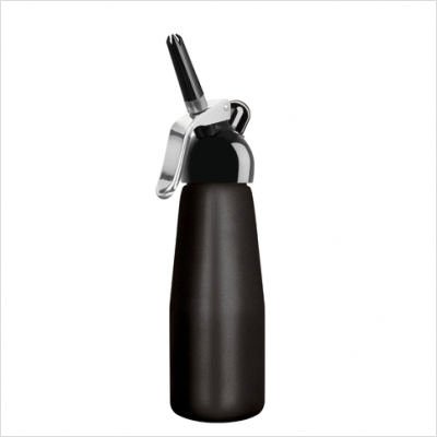 Dessert Chef 1 Pint Cream Whipper - Synthetic Black Head with Black Aluminum Bottle Dessert Chef 1 Pint Cream Whipper - Synthetic Black Head with Black Aluminum Bottle