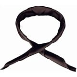 Black Neckerchief 100% cambric cotton. Size: 36