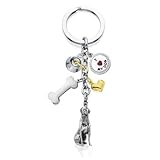 Rottweiler - I Love My Dog Keychain