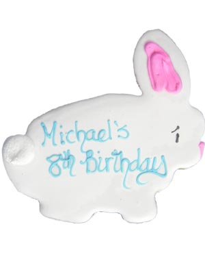 Beautiful Cookies Organic Party Favors-Bunny Organic Cookies Cookies, 10 Cookies by Animal Cookies