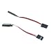 Redcat Racing Rer11417 Extensions for ESC & Servo (2Pcs), Black