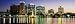 Skyline at Dusk, Orlando, Florida, USA Photographic Poster Print by Panoramic Images, 36x12