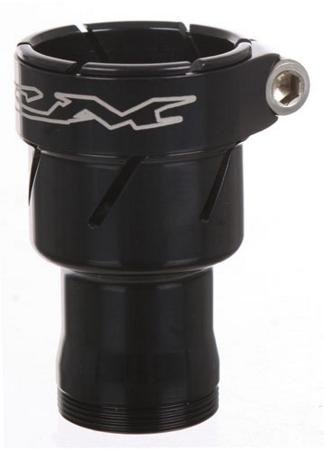 Buy CCM NXT Shocker Clamping Mid Rise Feed Neck - Gloss Black Black by CCM
