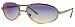 FUNK Sonnenbrille SHAFT 2, silber, blau-grüne Verlaufgläser