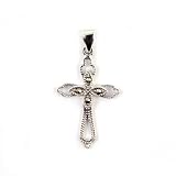 Silver Marcasite Cross Pendants, Size: 26mm