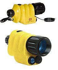 ATN Night Storm-1 High Visibility Yellow, Gen 1+, 3.5X Night Vision Monocular