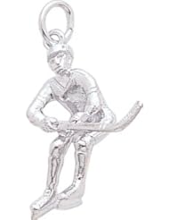 Rembrandt Charms Hockey Player Charm