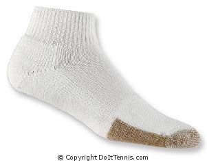 Thorlo T2CMU-11 Mini Crew White Socks