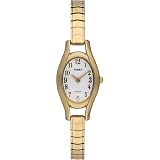 Timex Ladies Classic Cavatina Gold-Tone Expansion Band Watch #T2M151 by Timex