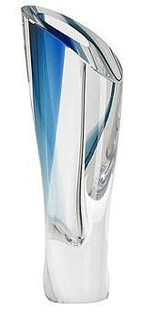 Kosta Boda Seaside Vase, Blue