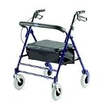 1 EACH OF Bariatric Rollator 400 lb weight capacity