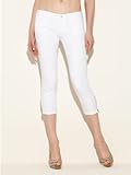 GUESS Starlet Skinny Capri Jeans - Optic White