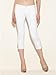 GUESS Starlet Skinny Capri Jeans - Optic White