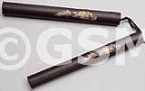 Sporting Goods : PADDED RUBBER NUNCHUCKS - FOAM PRACTICE NUNCHAKU -BLACK