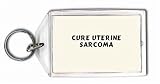 Cure Uterine Sarcoma Keychain
