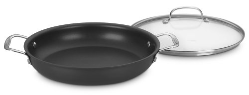 Cuisinart Chef's Classic Nonstick Hard-Anodized 12-Inch Everyday Pan with Medium Dome Cover