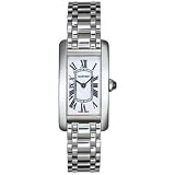 Cartier Tank American 18kt White Gold Ladies Watch W26019L1 by Cartier