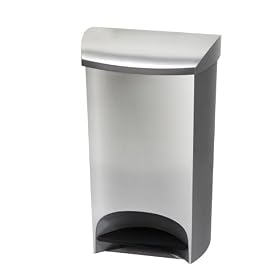 Umbra 084810-410 Metalla Step Can Designed by David Quan, Nickel Finish
