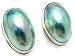 Sterling Silver OSMENA PEARL Shell Post Stud Earrings