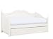 Angellina White Finish Solid Wood Twin Day Bed & Trundle