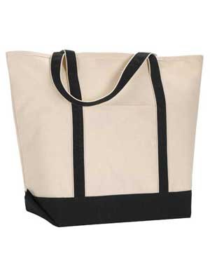 Large Reusable Grocery Bag Black