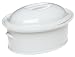 Pillivuyt Oval Casserole with Lid, Medium 7.75 x 5.5 Inches, 1 Quart