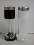 Review Chef Specialties  / Chef Specialties 29250 Professional Series 5.25' ' -13cm Millennium - Acrylic/SS Trim Pepper Mill/Salt Shaker Set