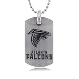 Atlanta Falcons Pendant Sports Tag Necklace - Official
