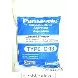 Click here to buy Panasonic AMC-S5EP Five Replacement Vacuum Bags - MC3900 by Panasonic.