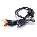 Cables To Go 42328 RapidRun RCA Stereo Audio Flying Lead (6 Feet, Black)
