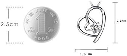 Dillian Womens Fashion Pendant Necklack,18',Concomitant with Heart