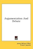 Argumentation And Debate