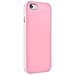 LoHi iPhone 6 Plus Case, iPhone 6s Plus Case [Extra Front Raised Lip] Back Shell Bumper Case Durable TPU Cover Slim Protective Case for Apple iPhone 6 6s Plus 5.5 Inch - Pink/White