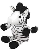 Tiny Tails Dog Toy Just Born Four On The Floor Zebra