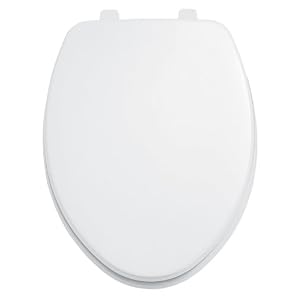 American Standard 5308.014.020 Laurel Round Front Seat with Cover, White by
