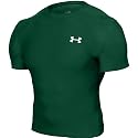 Under Armour Heatgear Compression Shortsleeve Shirt Forest Green M