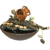 Broken Pot Italian Style Fountain (Brown) (10H x 13W x 14D)