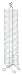 6 CD-Ständer alu Pippo Breite 20cmx Höhe 87cm x Tiefe 12cm Lieferumfang: 6 Stück