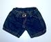Denim Shorts fit Webkinz, Shining Star & 8"-10" Make Your Own Stuffed Animals