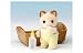 Toys : Sylvanian Families Cream Cat Baby