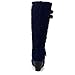 DBDK MONICCAA-2 Women's Comfy Buckle Strap Wedge Heel Knee High Winter Boots